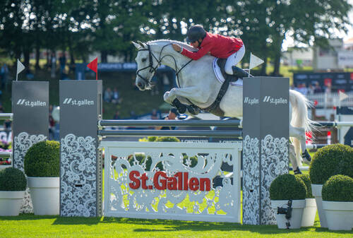 Aaron Vale gewinnt das Grosse Jagdspringen Stadt & Kanton St.Gallen
