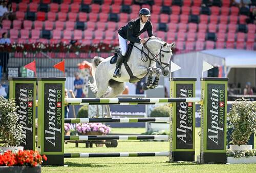 Die Deutschen und Schweizer auch heute Morgen im Alpsteinzaun + Tor Youngster Cup (135/140cm) direkt wieder erfolgreich unterwegs!