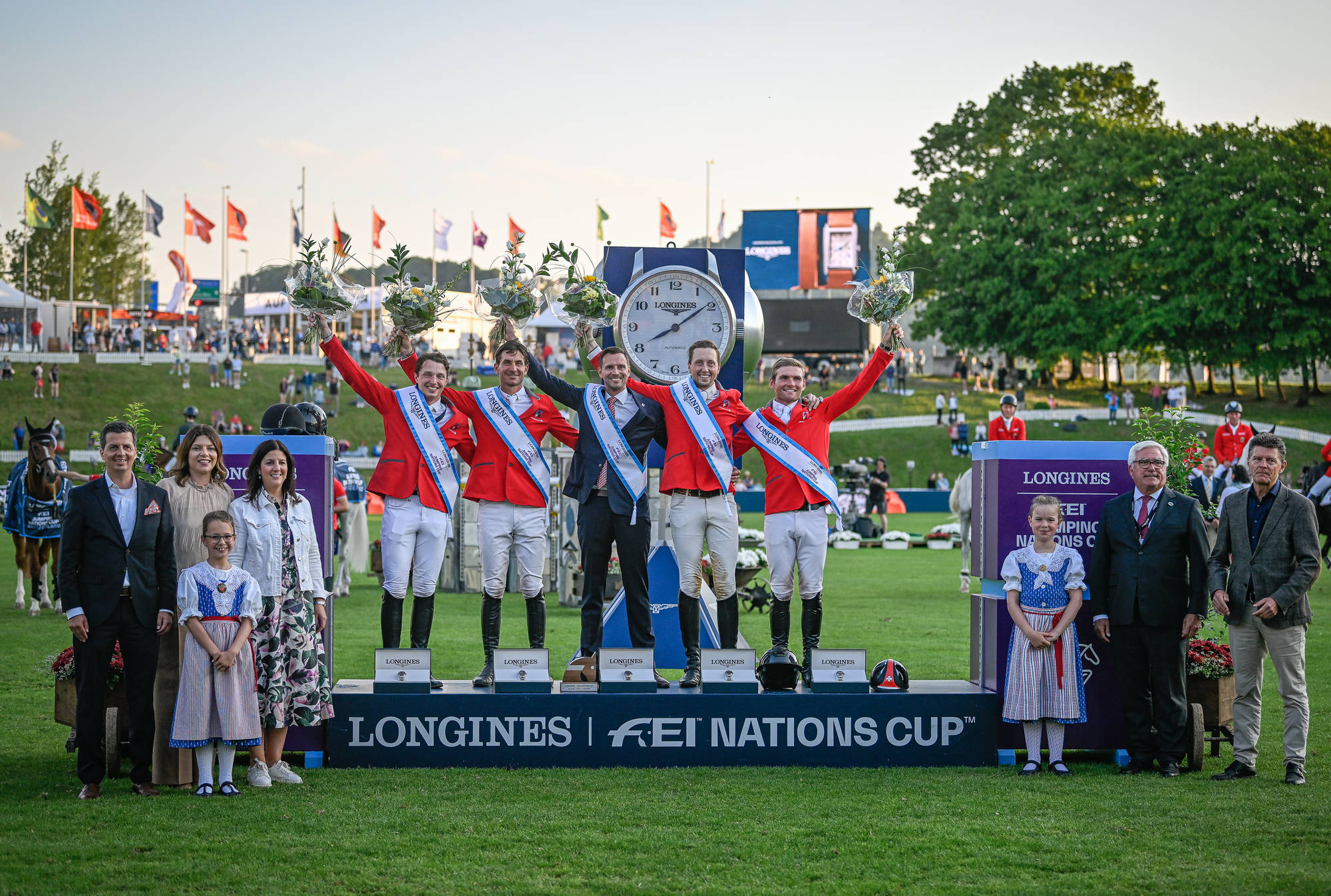 Schweiz gewinnt erneut den Longines FEI Nationenpreis der Schweiz