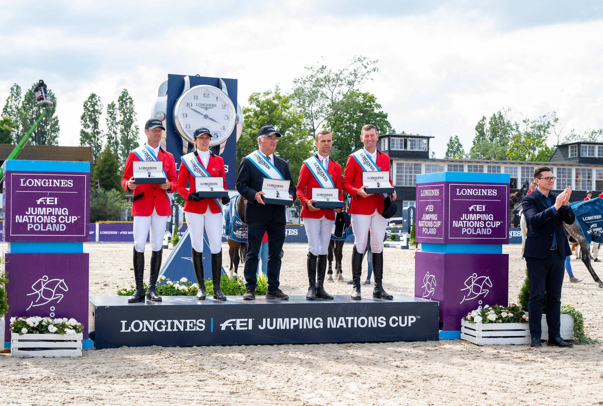 Brillante Belgier gewinnen in Sopot