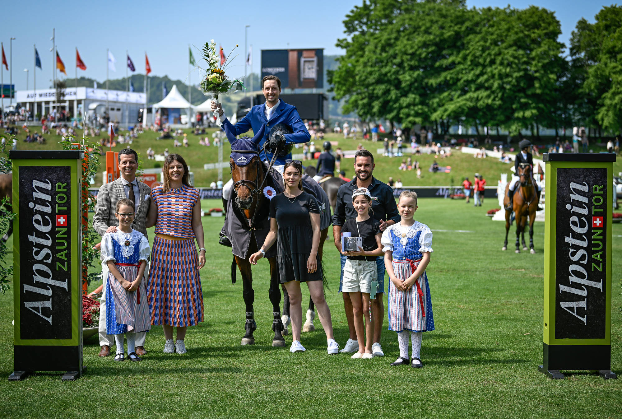 Martin Fuchs gewinnt Alpsteinzaun + Tor Youngster Cup