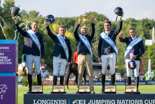 Hickstead: France wins in the jump-off