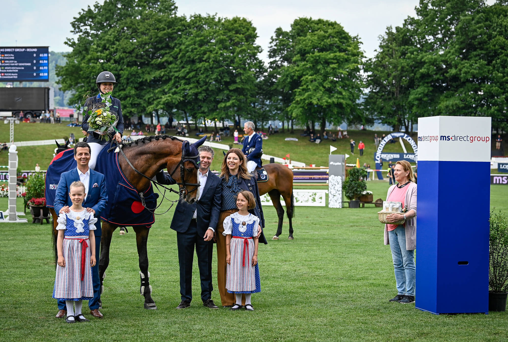 Once again a PB horse at the top