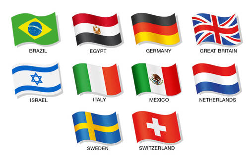 Ten teams in the Nations Cup