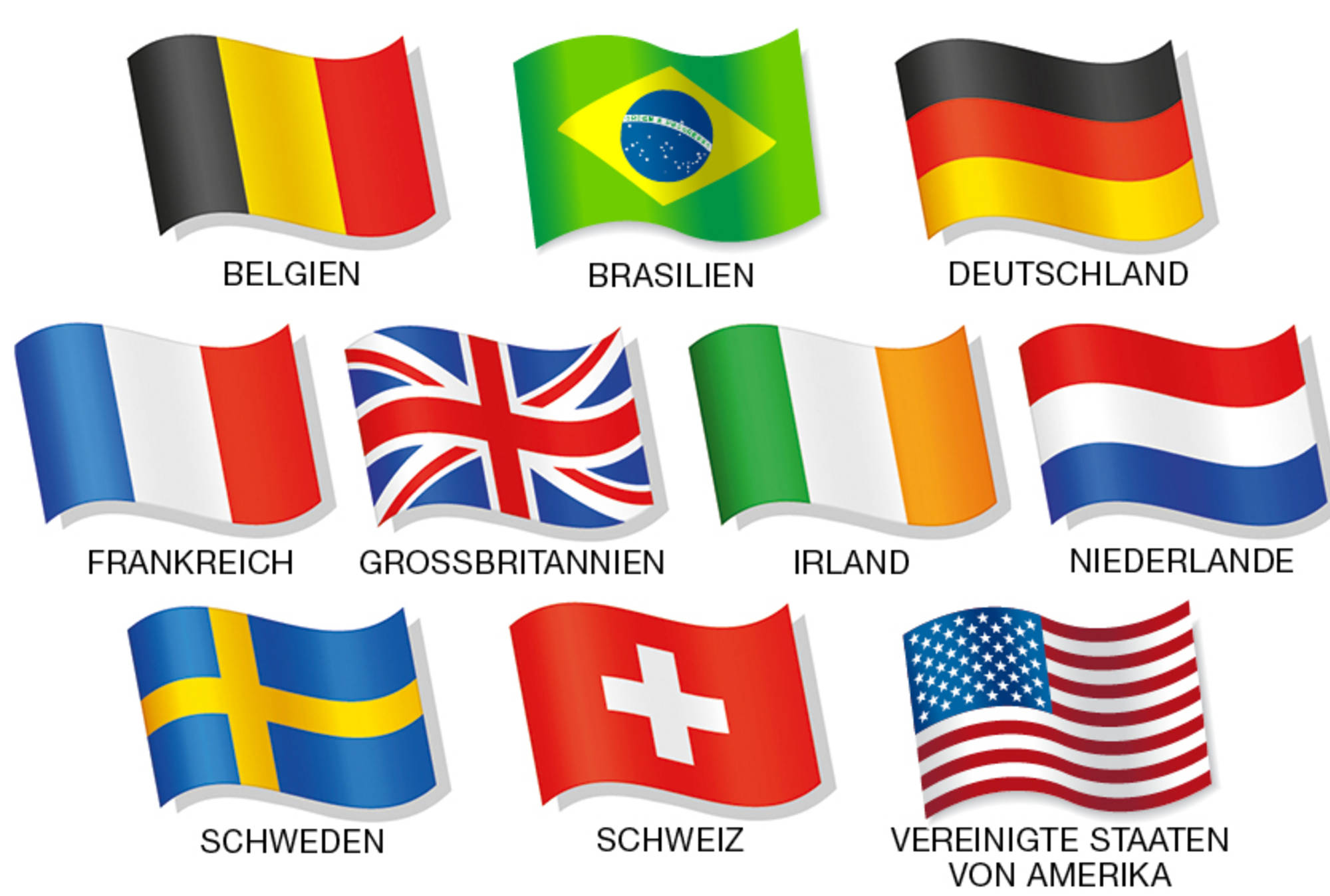 Die zehn besten Nationen 2024 in St. Gallen am Start
