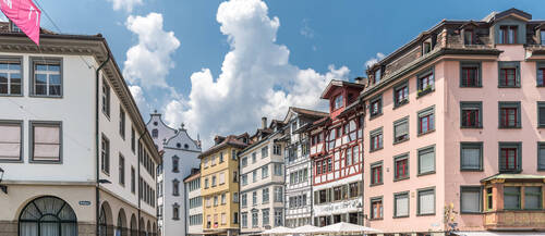 St.Gallen,Gebäude,Altstadt,Alte Post,Sommer