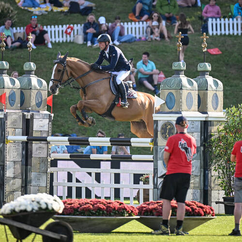 Hans Dieter Dreher - Vestmalle des Cotis - Photo Copyright © CSIO.CH / Katja Stuppia