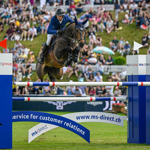 Martin Fuchs - Commissar Pezi - Copyright © CSIO.CH / Katja Stuppia