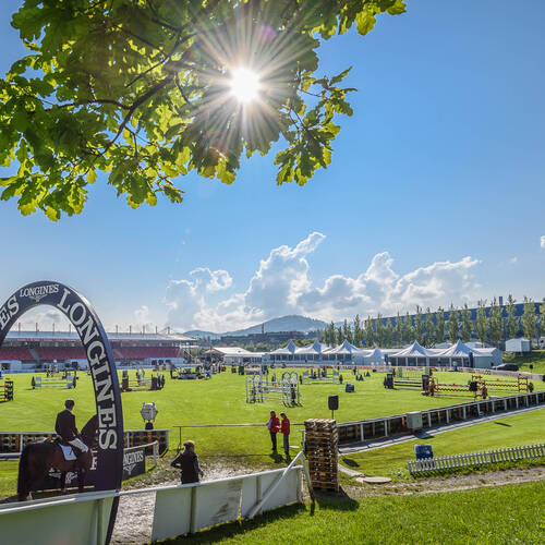 2019, CSIO St. Gallen, Ein- Ausritt, Longines, Springreiten