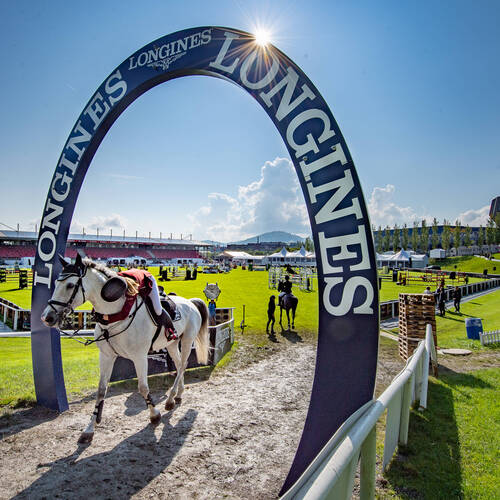 2019, CSIO St. Gallen, Ein- Ausritt, Longines, Springreiten