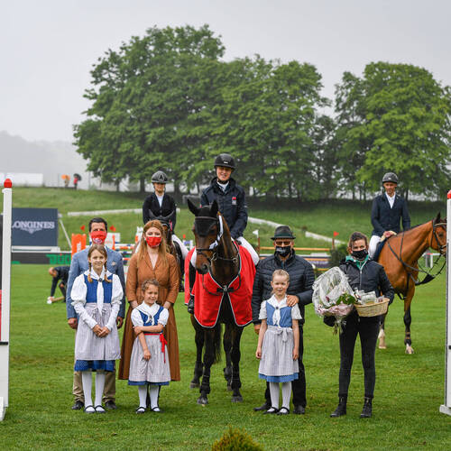 Holly Smith with Billy Serafina