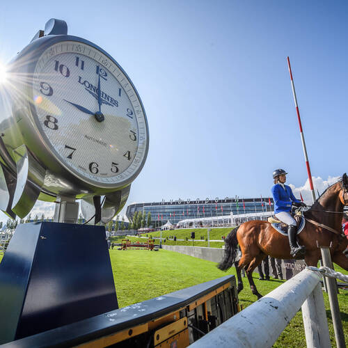 2019, CSIO St. Gallen, Ein- Ausritt, Longines, Springreiten