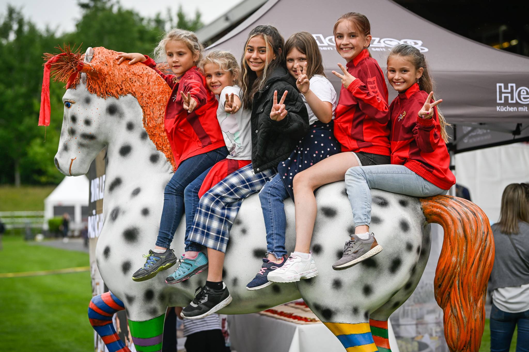 2022, CSIO Rössli, CSIO St. Gallen, Galoppi, Kinder, Kindernachmittag, Springreiten