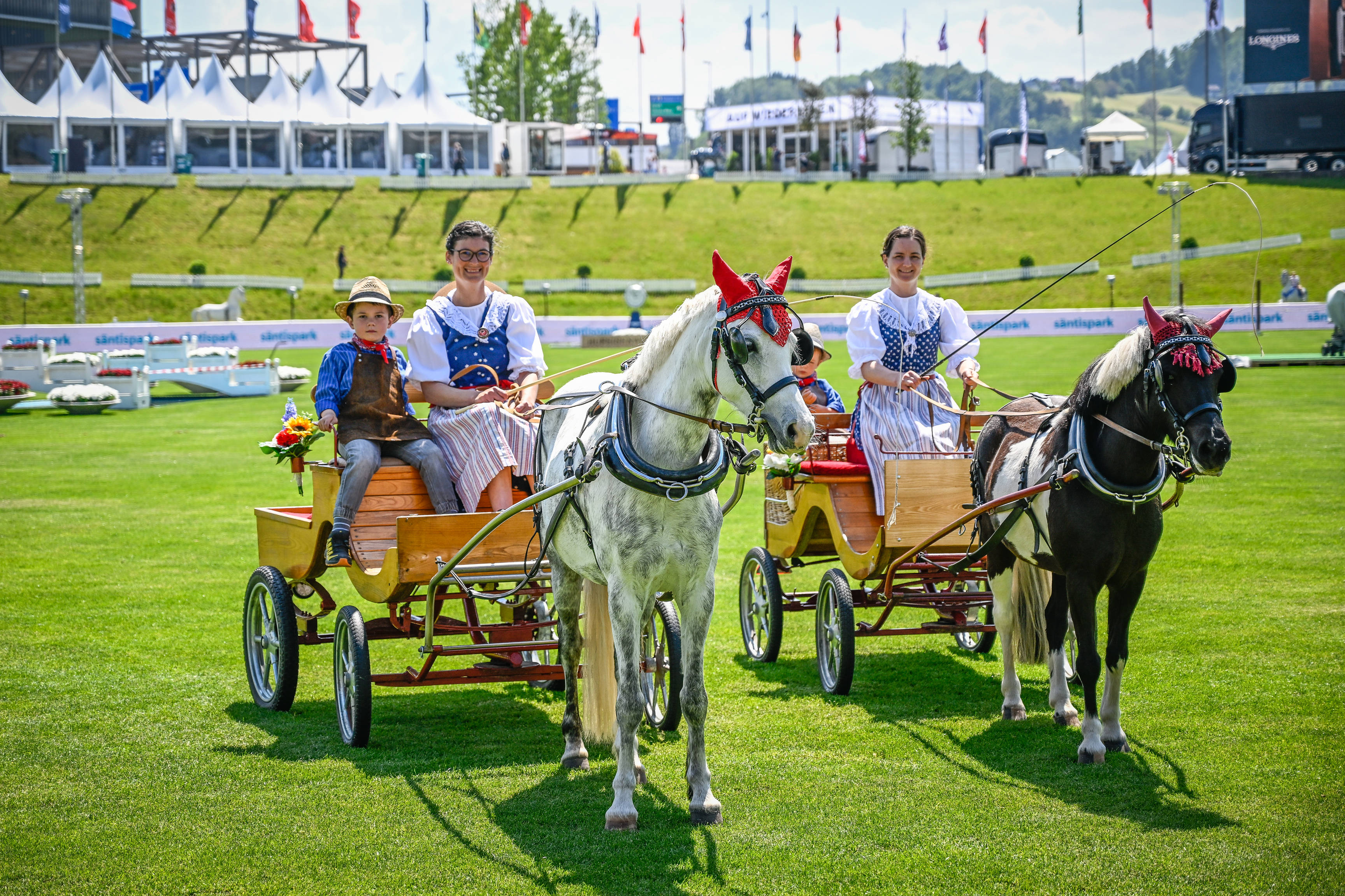 2022, CSIO Rössli, CSIO St. Gallen, Galoppi, Kinder, Kindernachmittag, Springreiten