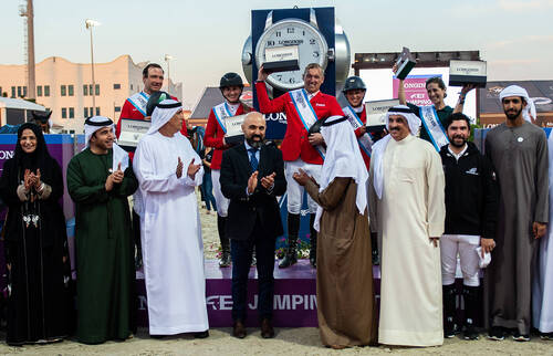 Longines FEI Nationenpreis 2023 in Abu Dhabi
