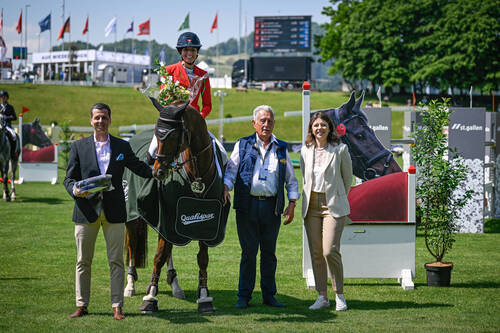 Schildknecht Einstreu Swiss Talents Sieger