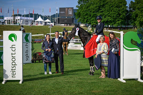 Leony Seitz - Diandra B - Copyright © CSIO.CH / Katja Stuppia